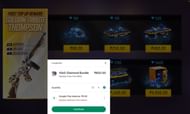 Make the payment to purchase diamonds (Image via Garena)